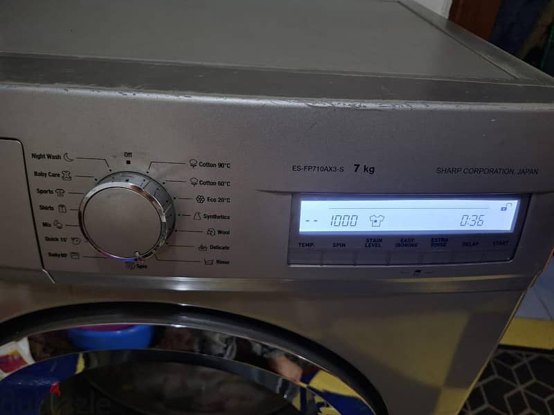 sharp 7 kg full automatic 2