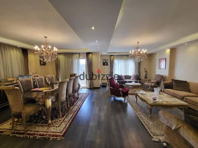 شقه مفروشه فندقى ومكيفه اول سكن 220 متر للايجار مده طويله سنه مصر الجديده ارض الجولف شارع اسماء فهمى. الرئيسىى برج جديد واجهه و 3 غرف