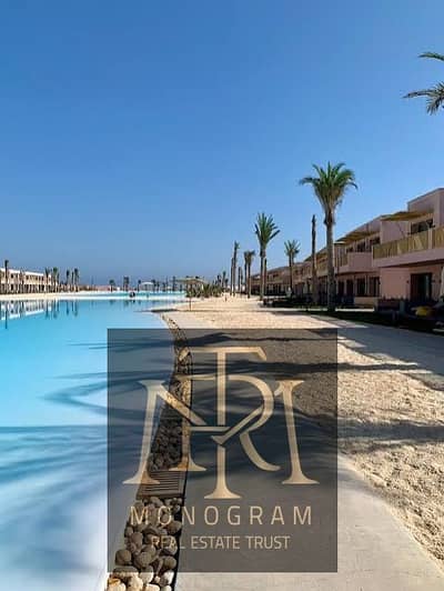 شاليه لفت تشطيب كامل فيو لاجون مباشر لقطة | بلايا غزالة مرحلة 2 Playa Ghazala | مرحلة Dwellings Haze بمساحة مباني 291 متر | تقسيم مميز 3 غرف نوم منها ماستر + غرفة مربية بحمام + غرفة غسيل | موقع استراتيجي مميز جداً واستلام 12/2026 | سعر لقطة شامل الصيانة ب