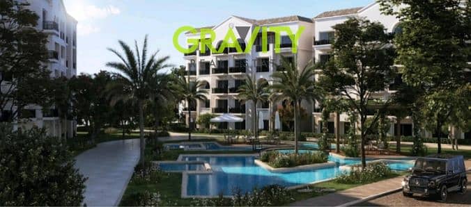 A 2-bedroom apartment in Al-Shorouk with a 20% discount and an installment plan of up to 10 years. Located opposite Carrefour on Al-Horreya Axis