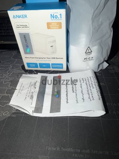 شاحن انكر اصلى 45w anker 313 charger (ace 2,45w)