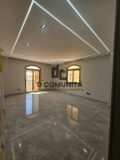 شقة سكنية للإيجار اول سكن  في منطقة الدفاع الوطني بالتجمع الخامس – بتشطيب سوبر لوكس وتصميم عملي وفيو امامى