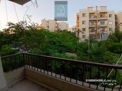 شقة للايجار بالشيخ زايد عمارات المستقبل دور اول بعد الارضي فيها ٢ تكييف