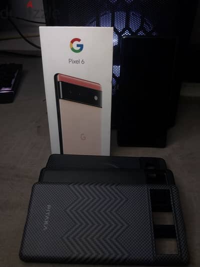 Pixel 6 (رسمي بدون ضريبة بالكرتونة للبيع (كقطع غيار