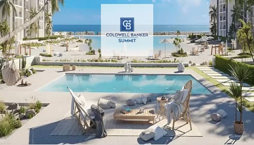 For sale in Salt a prime project by Tatweer Misr at KM 185 on the North Coast Ras El Hekma a 2-bedroom, 2-bathroom chalet fully finished 5% Dp over 1