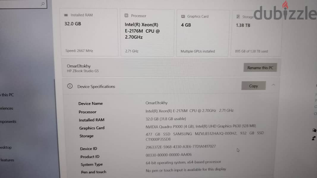 hp zbook studio g5 workstation 4