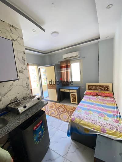 A Unique Opportunity for Rent! A "Single" upscale studio steps away from Al-Hosari Square. Are you looking for the perfect residence that combines tranquility, luxury, and proximity to everything? Now for the first time. A Single studio with distinctive finishes in an irreplaceable location in the second neighborhood! The location (in the heart of the event): The neighborhood