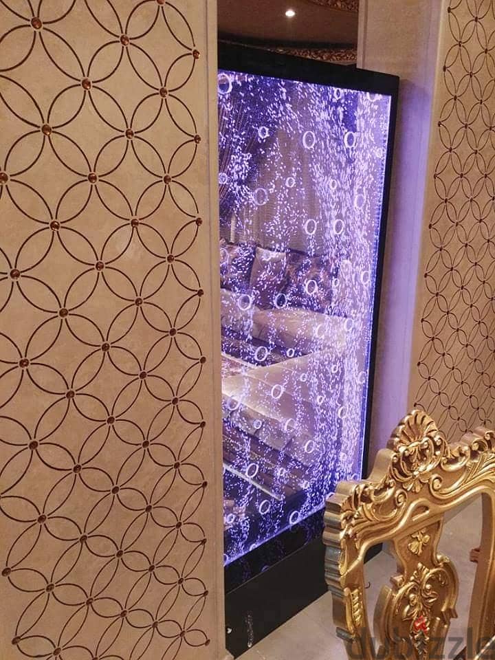 Water Bubbles Curtain Decor with Remote control 3