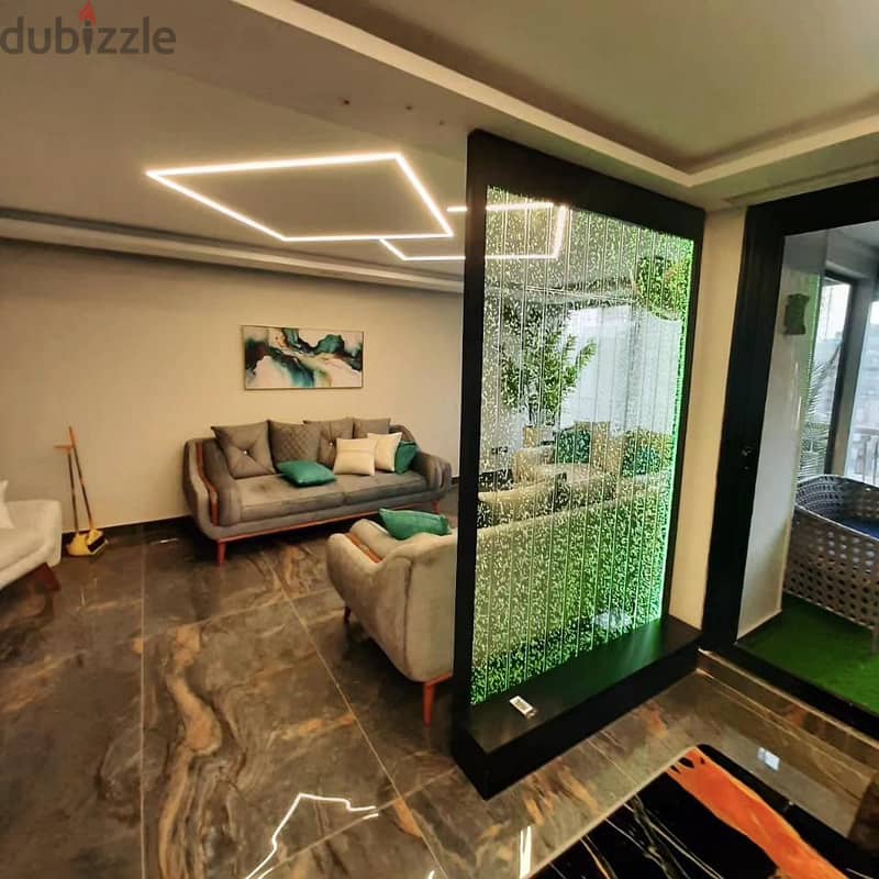 Water Bubbles Curtain Decor with Remote control 4