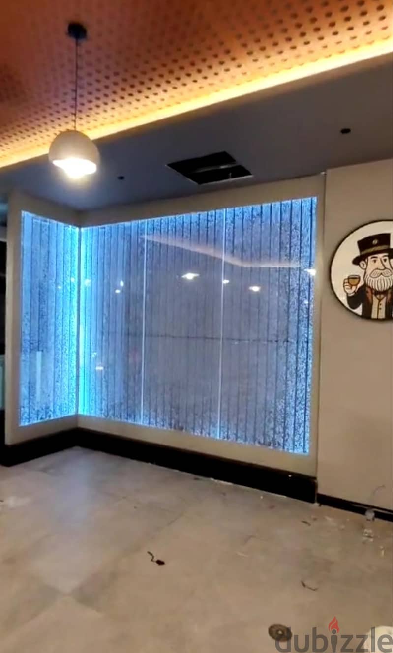 Water Bubbles Curtain Decor with Remote control 9