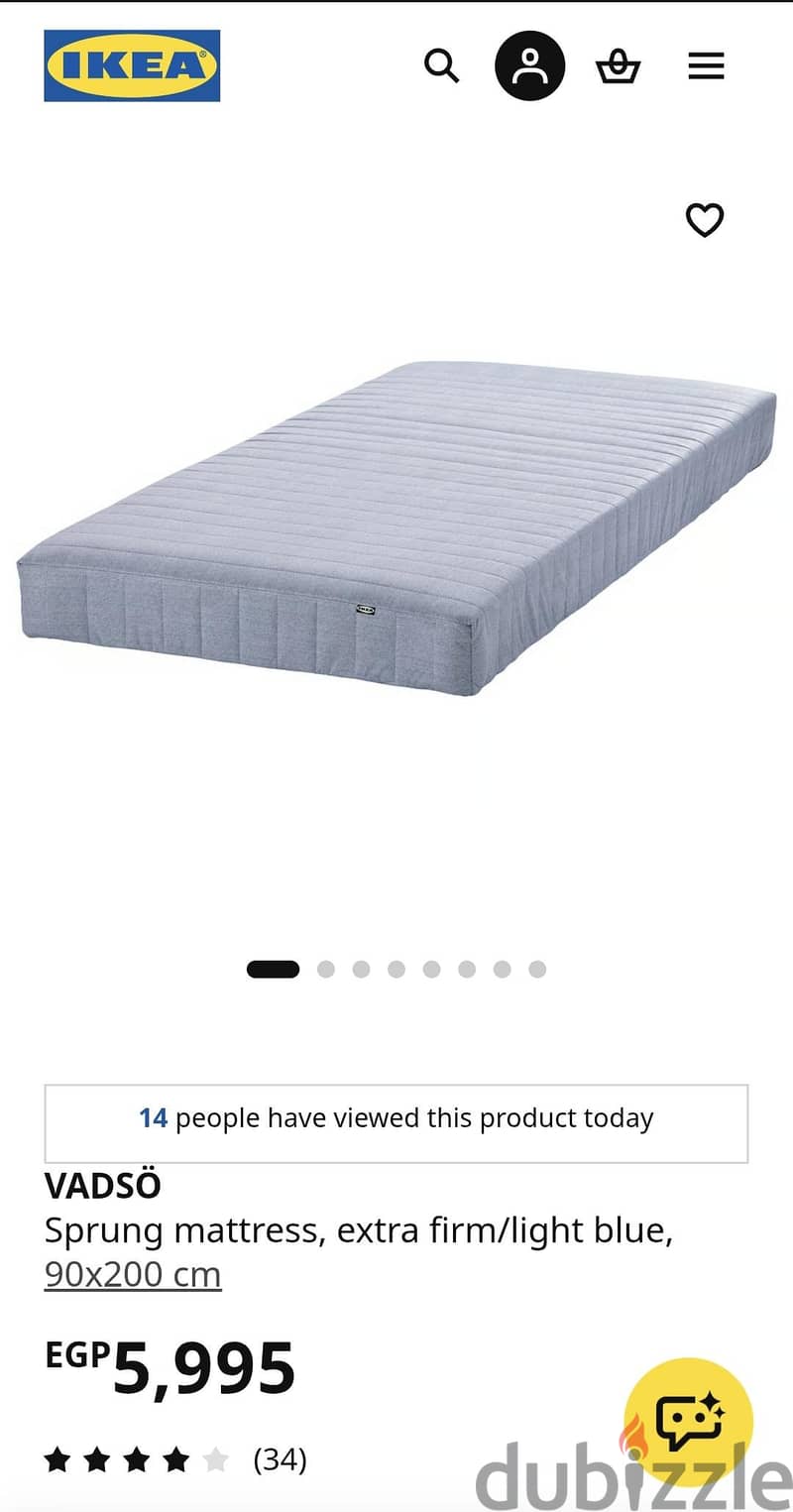 IKEA bunk bed (with ikea mattress) 1