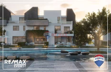 تاون هاوس كورنر مميز في Rivers – تطوير مصر