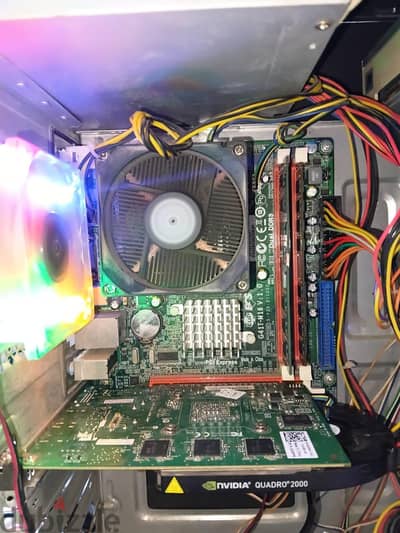 تجميعه pc مواصفات core 2quad 9400 و quadro 2000 ssd 128 و ram 8