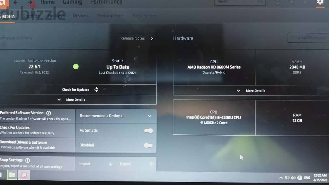 Lab Top  Dell 1