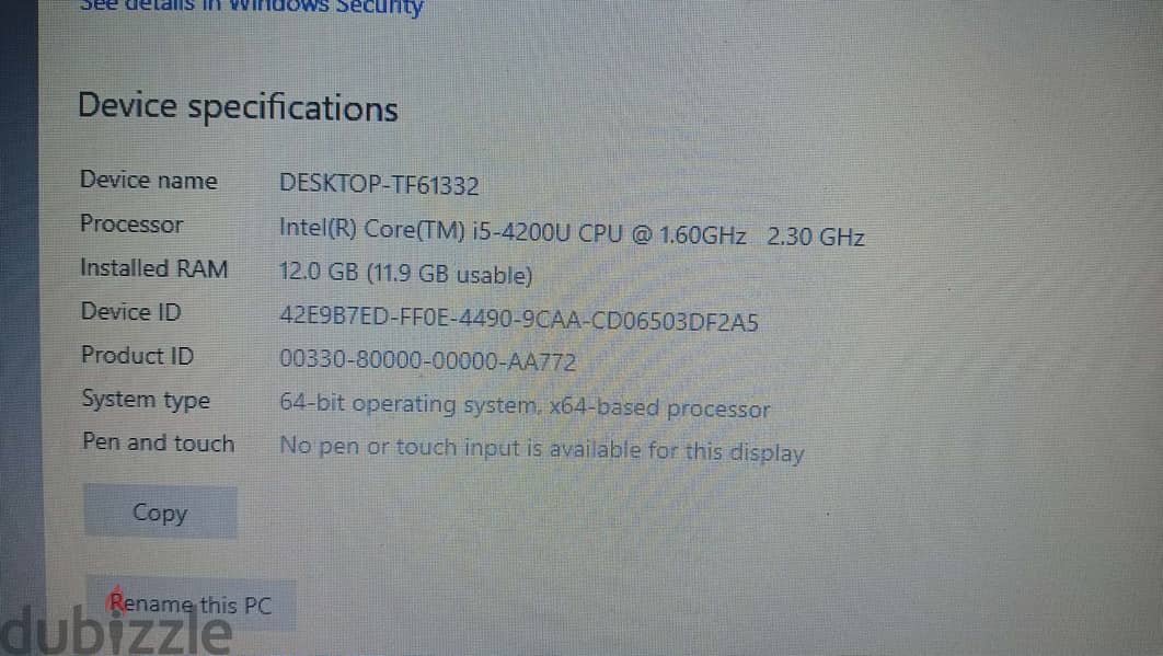 Lab Top  Dell 2