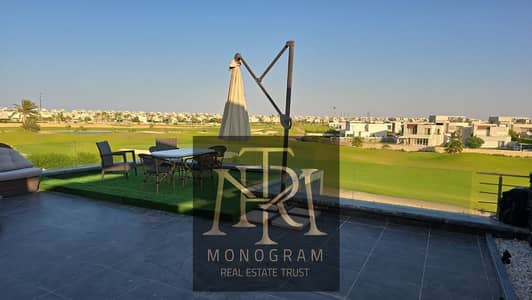 شاليه علوي بروف مفروش بالكامل صف أول جولف لقطة | هاسيندا باي الساحل الشمالي Hacienda Bay | نموذج سينيور بمساحة 280 متر + روف 80 متر | 4 غرف نوم + غرفة سائق بحمام خاص | جاهز للسكن الفوري بتشطيب وأثاث فاخر | فرصة لسرعة البيع