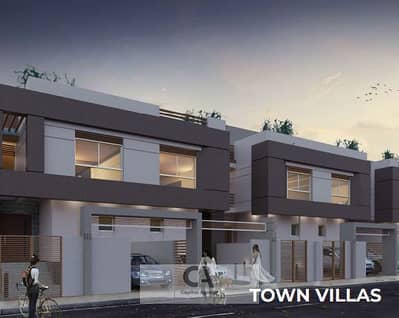 Townhouse for sale with a 5% down payment near Downtown New Administrative Capital and the Ministries District in Blue Vert New Administrative Capital