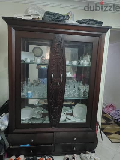 غرفه سفره كبيره 6 كراسي خشب زان طبيعي