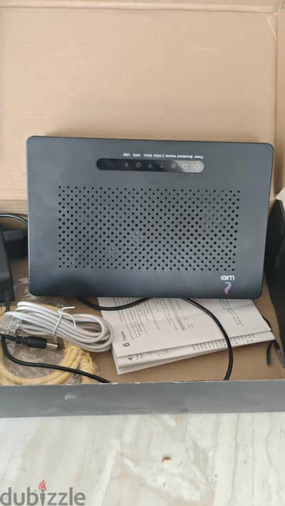 راوتر WE VDSL بحالة ممتازة أو راوتر WE 5G