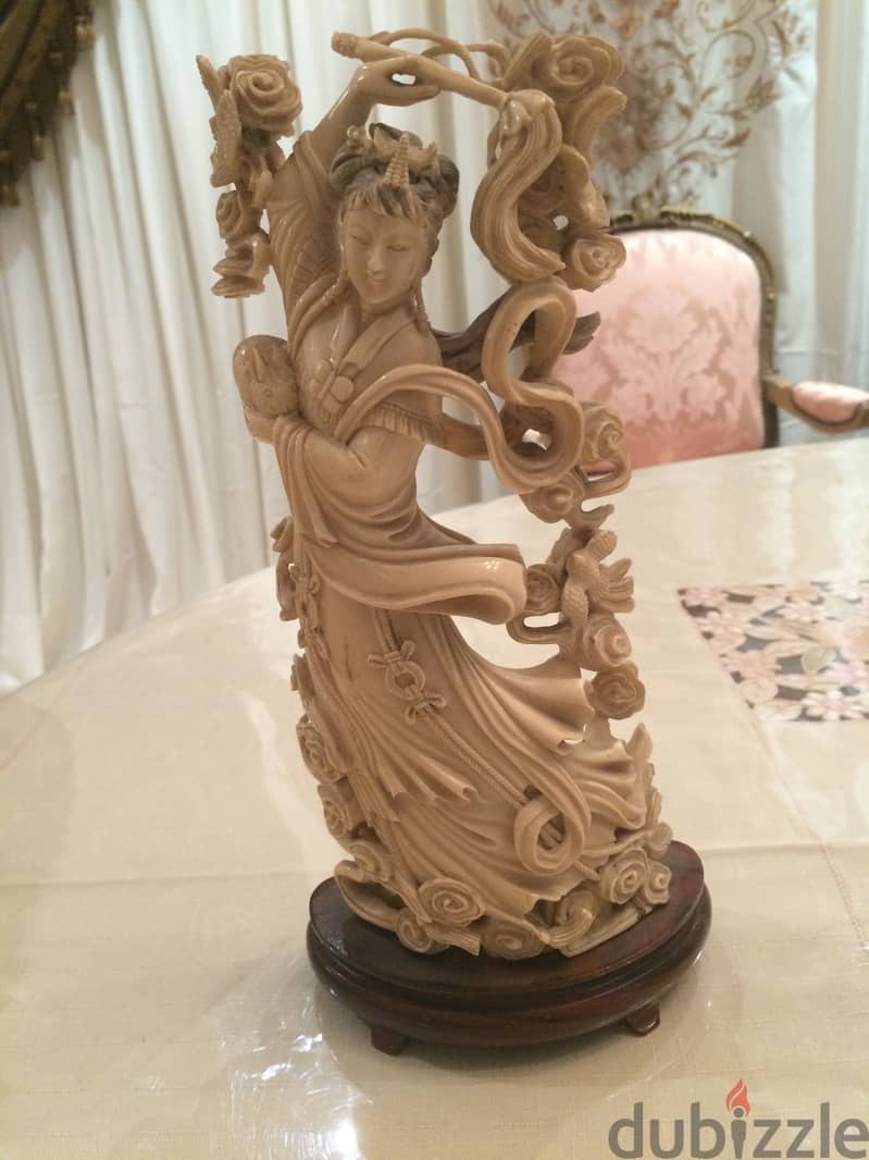Japanese ivory statue 3
