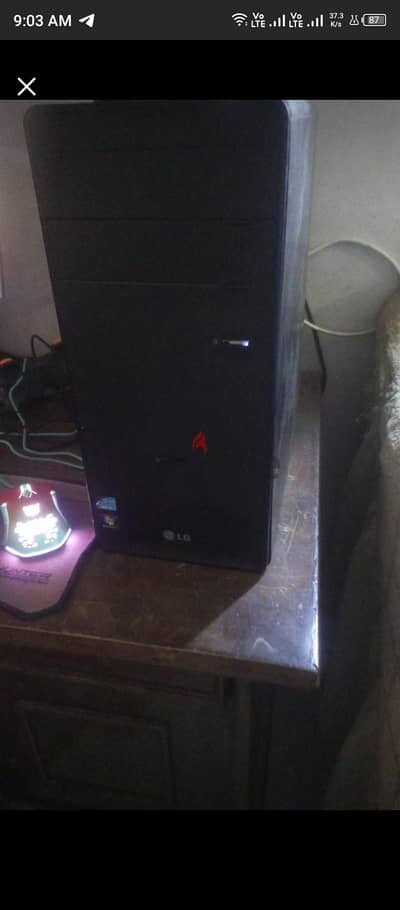 كيسه العاب + كيبورد RGB + ماوس rgb