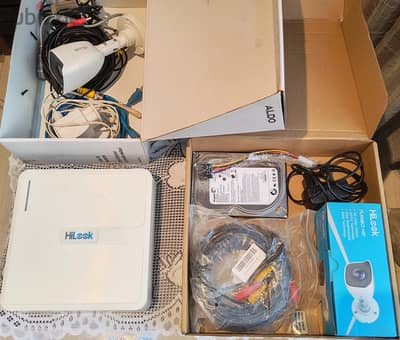 2 HiLook Cameras + Hikvision DVR 4 Channels
