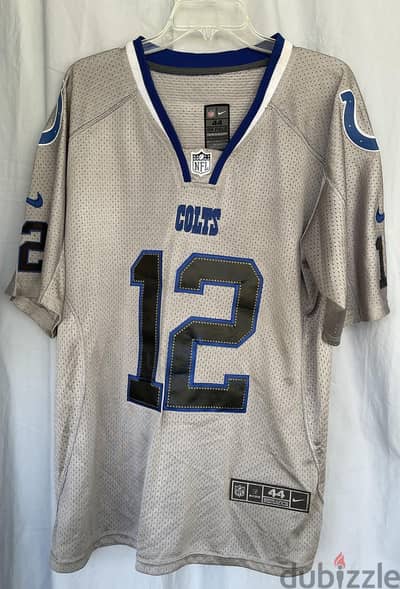 NFL jersey %أمريكي أصلي 100% Nike - مقاس 2XL Indianapolis Colts (52)