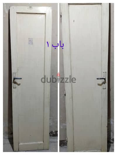 ٢ باب خشب _ الواحد ٥٠٠ ج