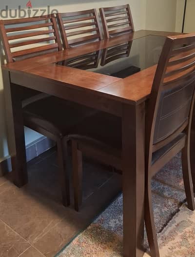سفرة + ٦ كراسي  - Dining Table and 6 Chairs