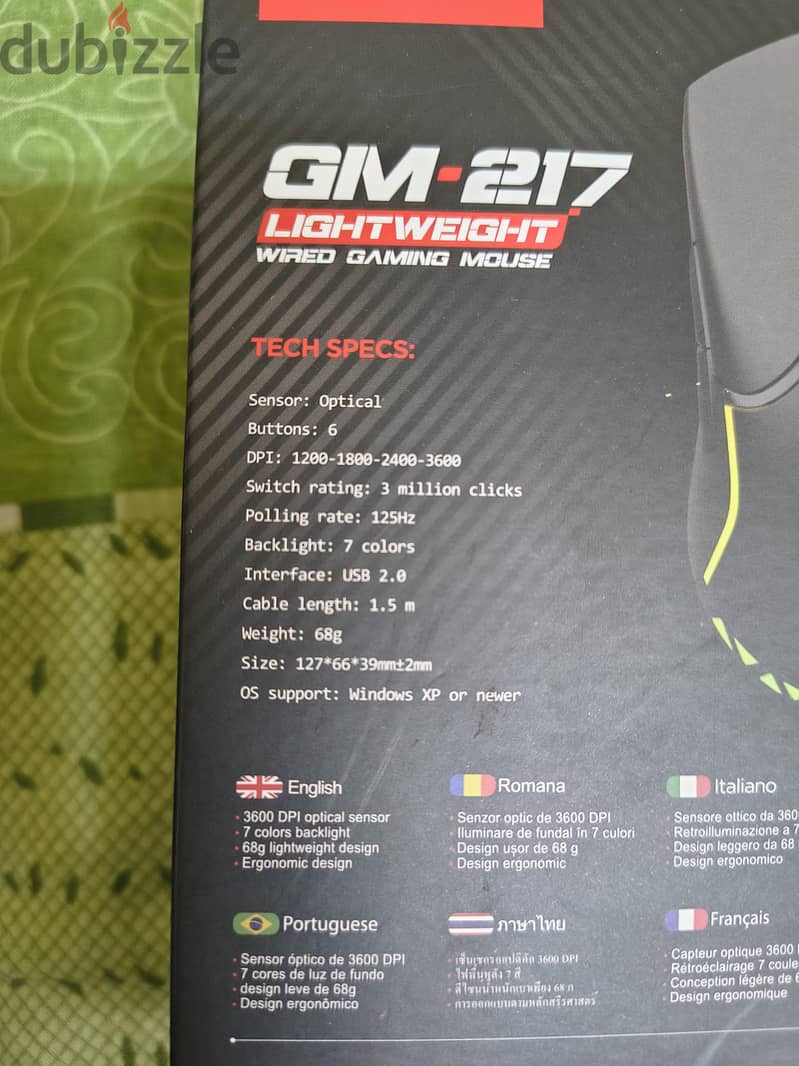 Xstrike me gm217 & mouse pad 4