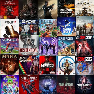 ألعاب بلايستيشن - PS5 - PS4 Games