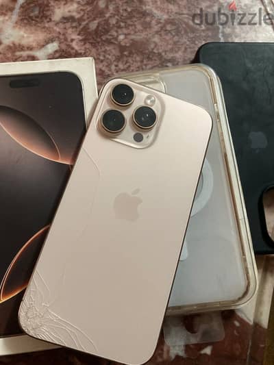 Apple - iPhone 16 Pro Max(zero tax)&box معفي ضريبه بالعلبه