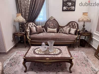 Salon opison like new صالون ابيسون فرنساوي كالجديد لم يستخدم