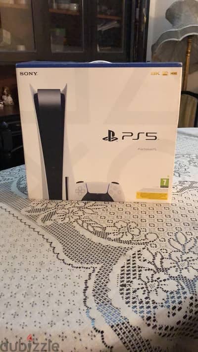 in perfect condition used Playstation 5 with several games for sale