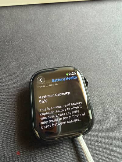 Apple watch - series 10 - jet black - 46mm - 95% battery