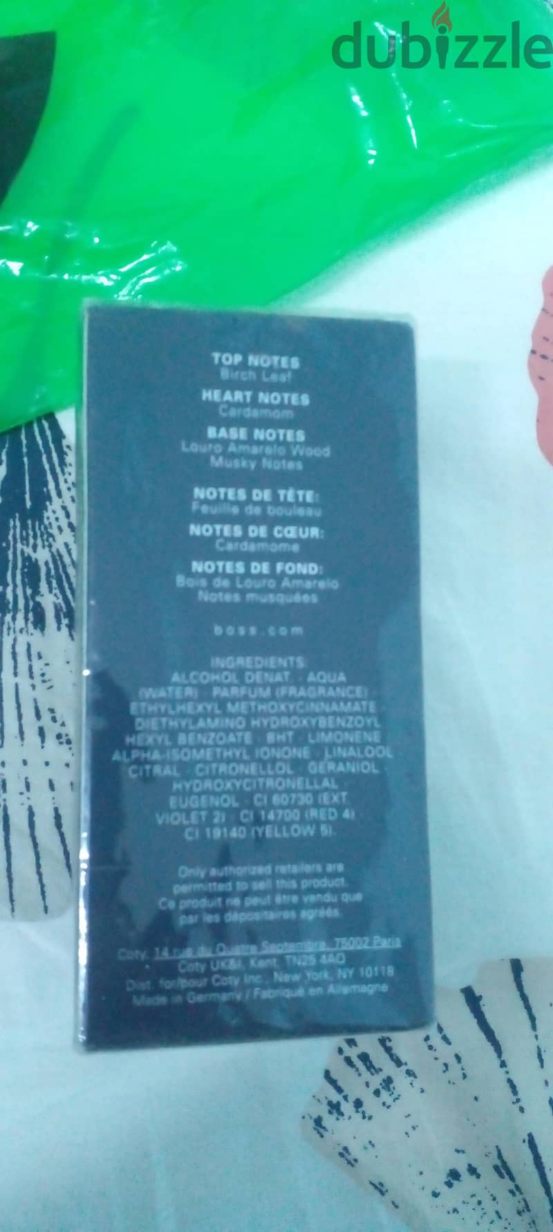 Boss perfume original 1
