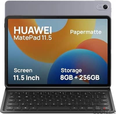 تابلت HUAWEI MatePad 11.5"S PaperMatte كسر زيرو (بالقلم والكيبورد)