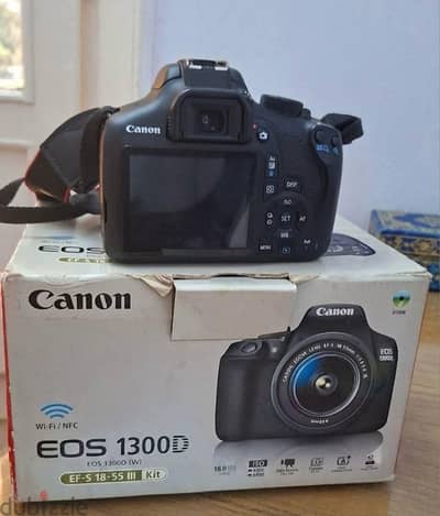 كاميرا canon 1300D كسر زيرو شاتر 9500 فقط