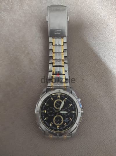 CASIO EDIFICE GOLD  كاسيو مطعم ب الذهب ٢١