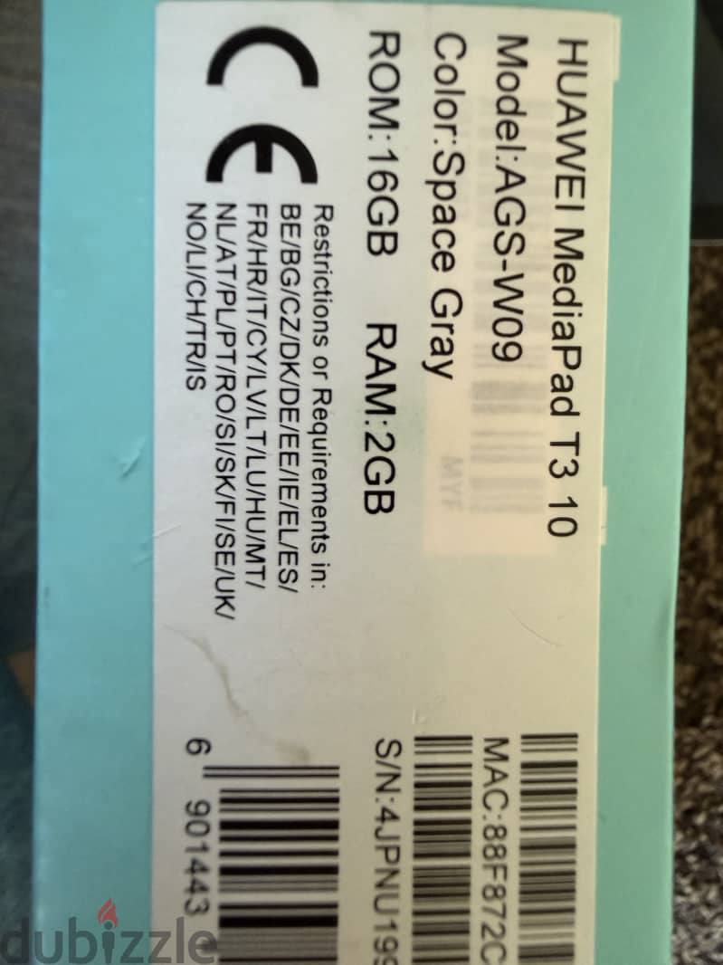 HuaweiT3 10inch 2