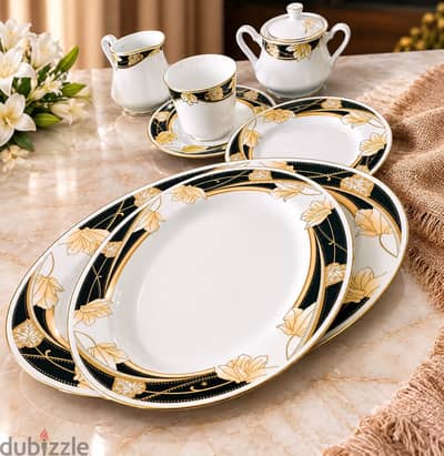 Yamasen Fine Porcelain – Made in Japan طقم صيني
