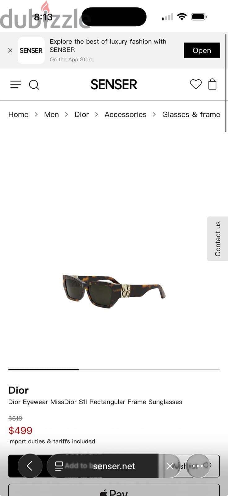 Dior sunglasses 1