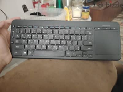 Microsoft All-in-One Media Keyboard | Wireless | Arabic & English