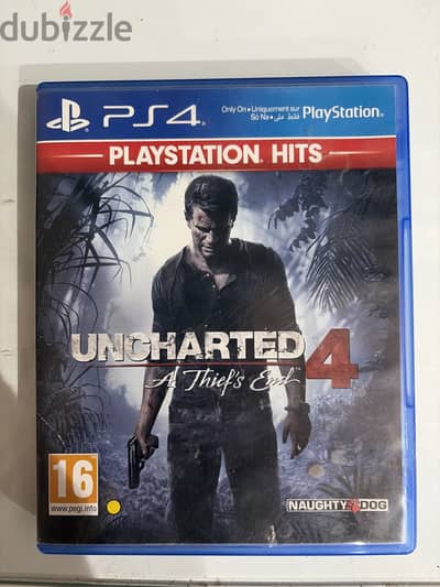 Uncharted 4 ps4 cd