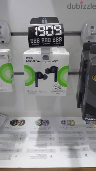سماعه ايربودز belkin soundform rhythm anc