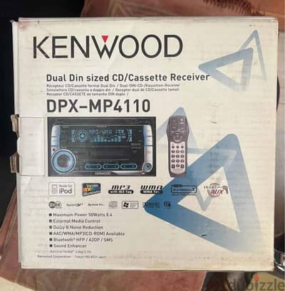 كاسيت كينوود (Kenwood) أصلي - موديل DPX-MP4110 - حالة ممتازة