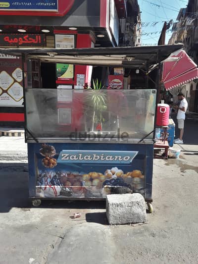كابينة مأكولات شعبية للبيع