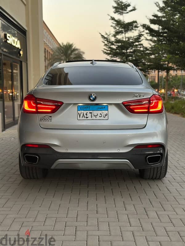 BMW X6 2018 Msport الوحيده ف مصر ٦٠ الف كيلو