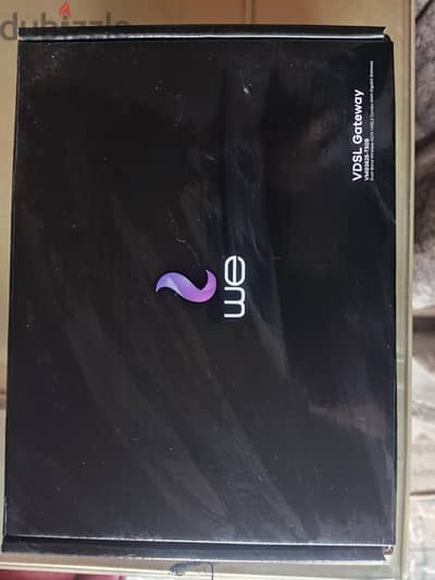 راوتر وي Vdsl بحاجته كامله  الكرتونه والادابتر