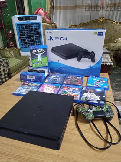 ps 4 slim 1 tera للبيع